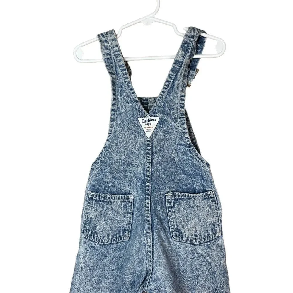 Vintage Oshkosh B’Gosh Acid Wash Jean Overalls‎